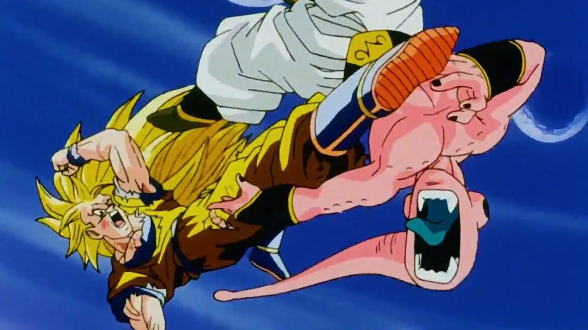 ドラゴンボールZ(Dragon Ball Z) //ベストマッチ// 魔人ブウ「キッド」が魔人ブウ「ファット」をあっさり倒した。 「スピリットボム」で魔人ブウ「キッド」を倒す計画。#57