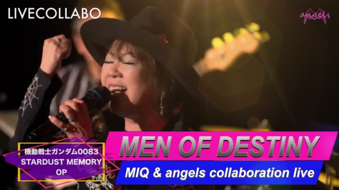 『MEN OF DESTINY』MIQ【本人歌唱】”機動戦士ガンダム0083 OP” MIQ & angels collaboration live