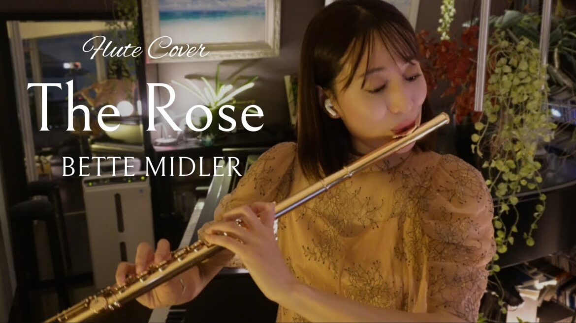 【Flute Cover】The Rose/Bette Midler(ジブリ映画『おもひでぽろぽろ』主題歌/愛は花、君はその種子)