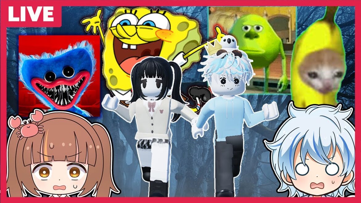 【ロブロックス/ROBLOX】ミームから逃げないと死んでしまうロブロックスがヤバすぎた….!!!【視聴者参加型】