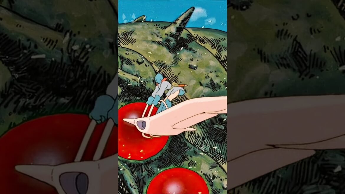 Nausicaa Of The Valley Of The Wind🐷☘️#shorts #studioghibli #ghiblimusic #soulofghibli