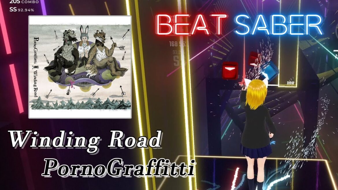 BeatSaber|ビートセイバー【 Winding Road / ポルノグラフィティ(PORNOGRAFFITTI)《 アニメ『天保異聞 妖奇士』エンディングテーマ 》 】