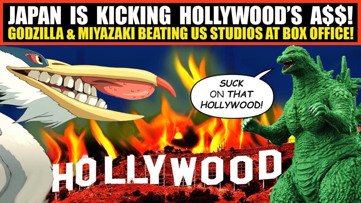 Japan Kicks Hollywood’s A$$ | “Godzilla Minus One” & “Boy and Heron” DOMINATE US Box Office!