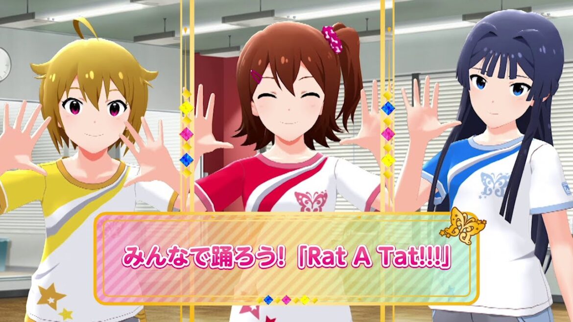 【ミリシタ】Rat A Tat!!! みんなで踊ろう!~春日 未来・最上 静香・伊吹 翼 Ver.~【アイドルマスター】