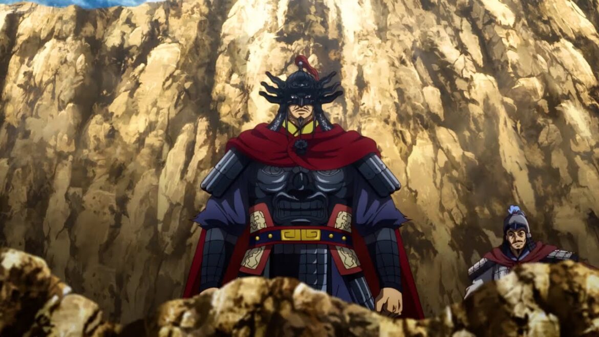 キングダム | 第六将軍王翦の3人目のメンバーが現れ、媧燐と 李牧を怖がらせた, Ou Sen appeared, making Ka Rin and Ri Boku scared