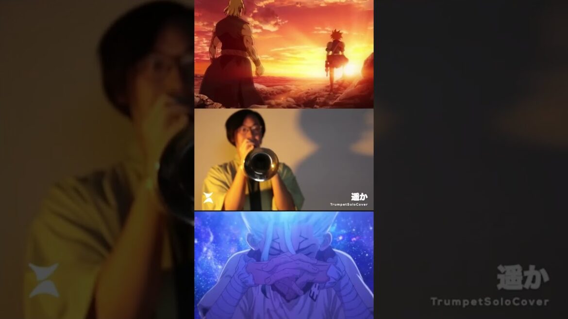 遥か / 清 竜人 – TV #アニメ『 #Dr.STONE #NEWWORLD』第2クールOPテーマ  #吹奏楽  #cover #shorts #anime #trumpet