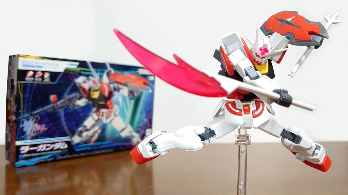 (ビルドメタバース始動!ラーガンダムが最速立体化!)ENTRY GRADE 1/144 ラーガンダム レビュー
