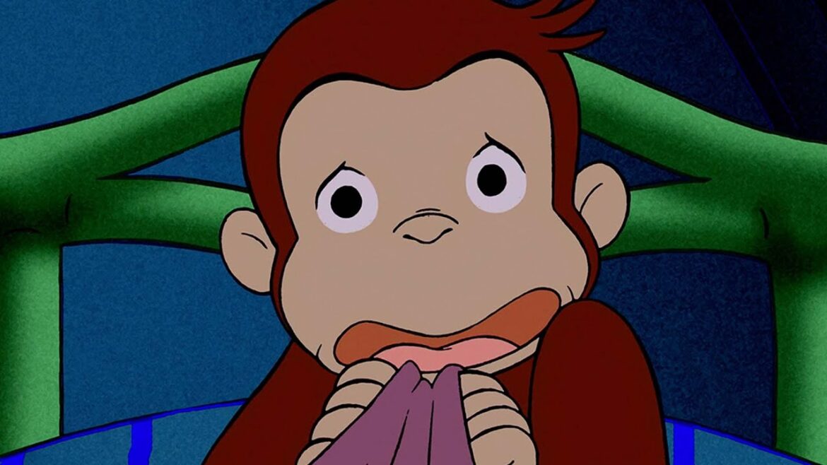 暗闇の中のジョージ 🐵 おさるのジョージ