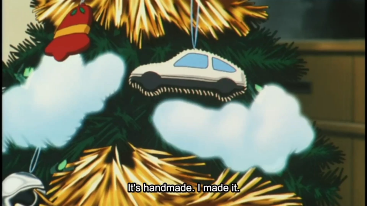 「なんという痛みでしょう。 バカなクリスマス…」 [Initial D: Third Stage]
