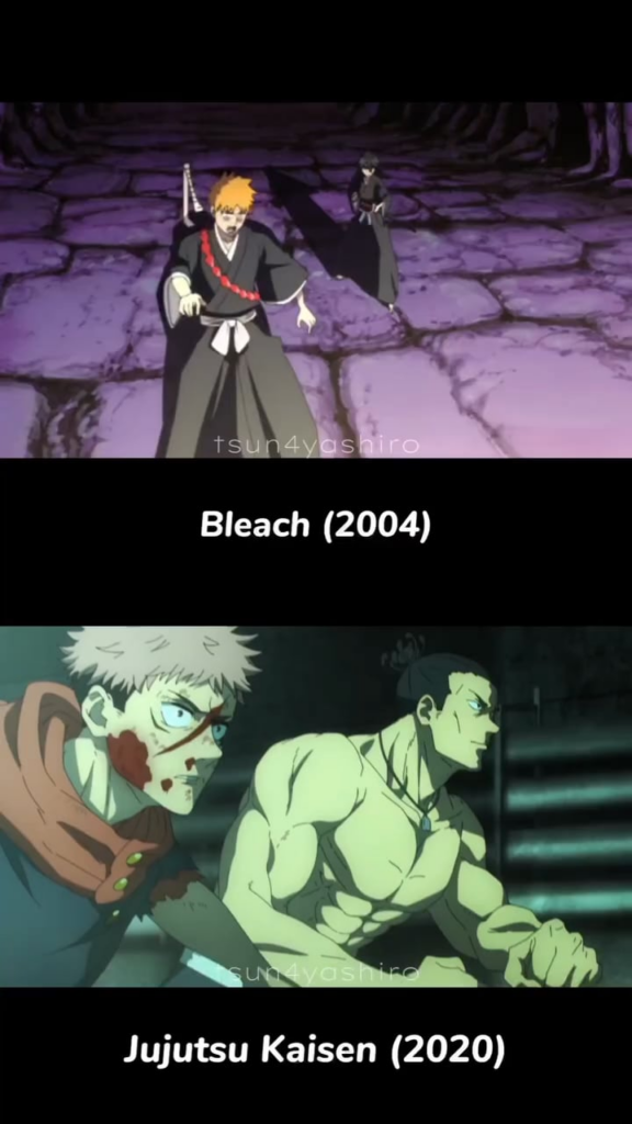 呪術廻戦 ブリーチのインスピレーションとトリビュート