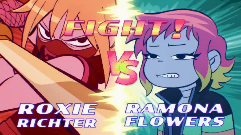 ラモーナ vs ロキシー [Scott Pilgrim Takes Off]
