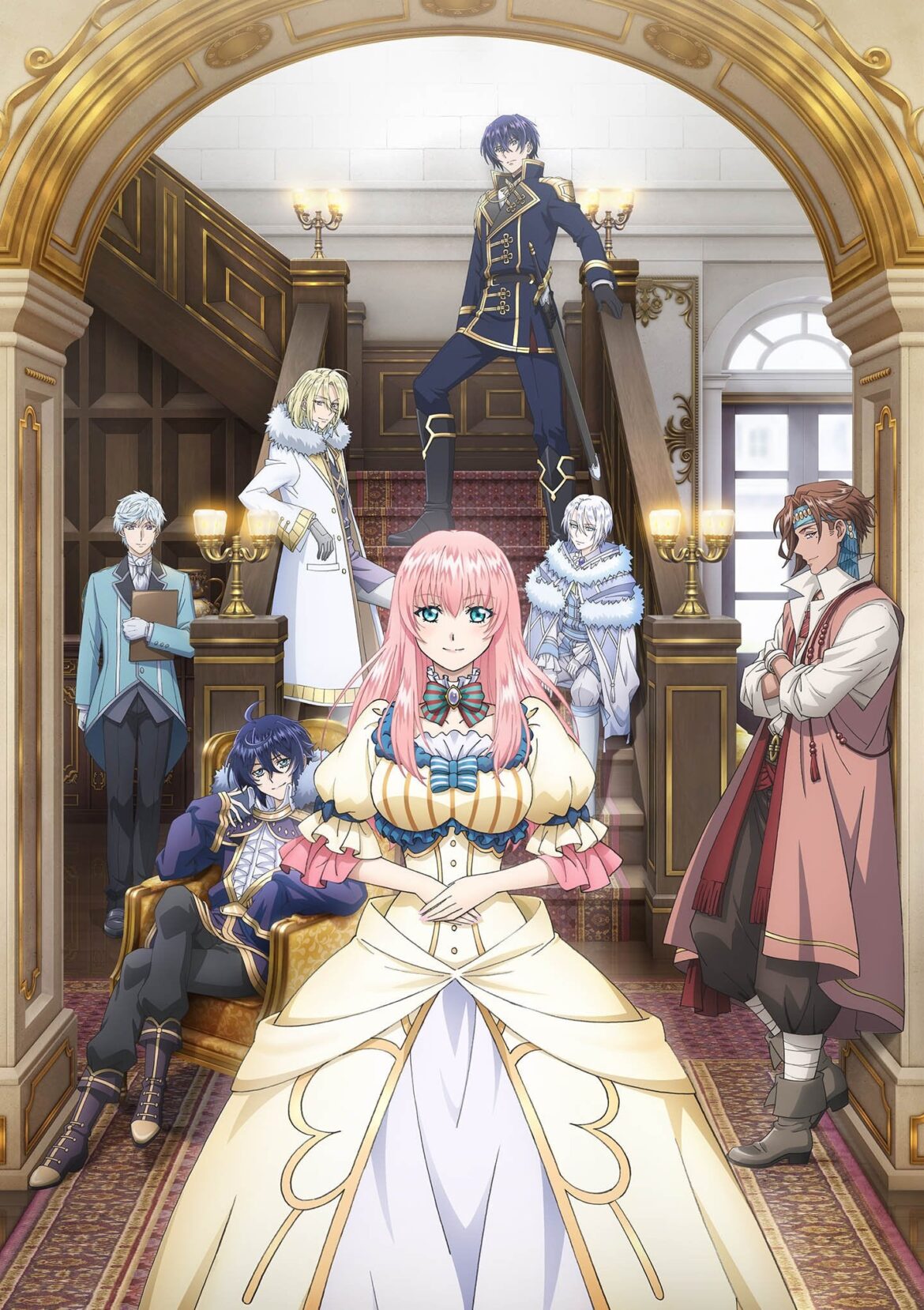 タイムループ7回目 悪役令嬢は最悪の敵と結婚して気ままな生活を満喫！ 新キービジュアル