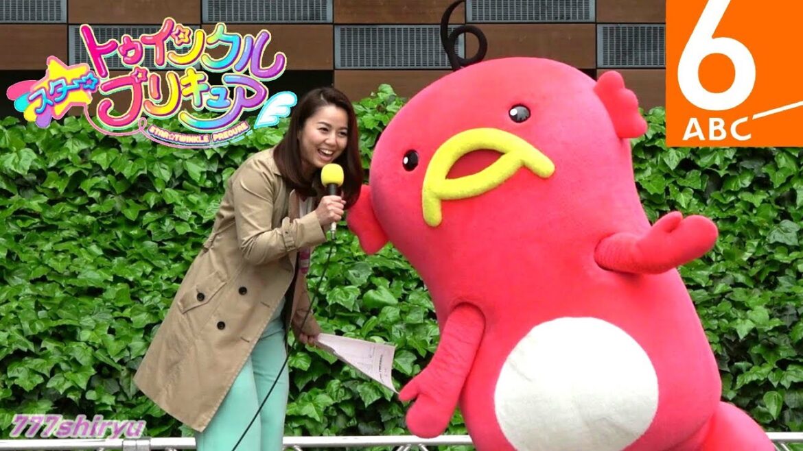 【スタートゥインクルプリキュア】キュアスターそっちのけでエビシーと局アナしか映らない平成最後のプリキュアキャラクターショー☆テレビ局食フェスフードフェス2019★朝日放送