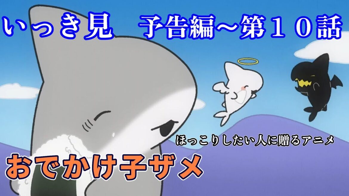 【おでかけ子ザメ】予告編~第10話までいっき見 ほっこりしたい人に贈るアニメ 【切り抜き】