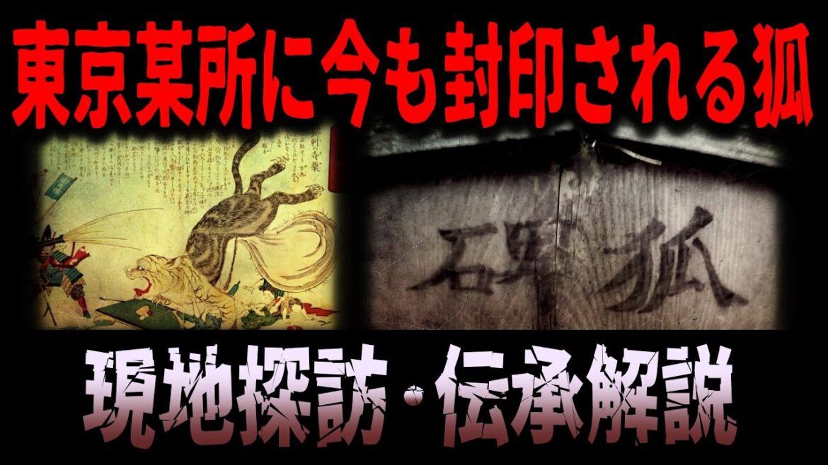 【妖怪か神獣か】「封印された妖狐の正体を解説」東京文京区・大田区