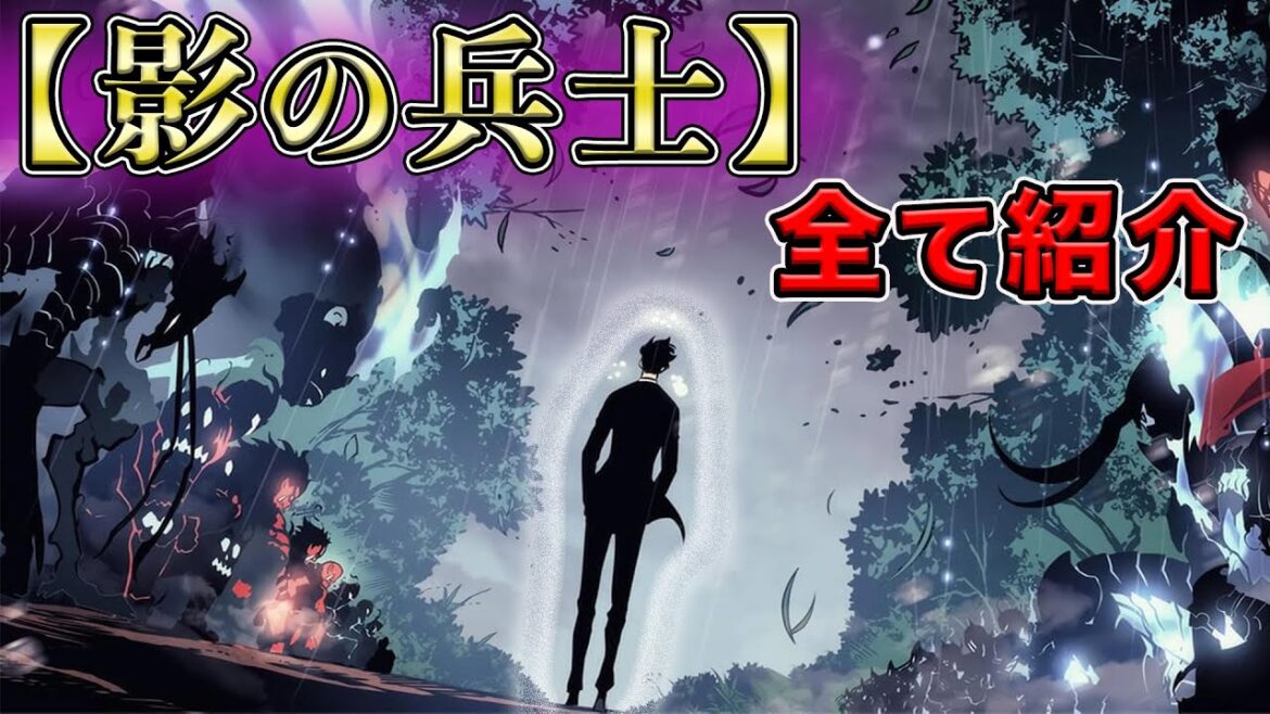 【俺レベ】最終的な旬の影の兵士を紹介します❗️あんなやつも⁈数が多すぎるw(俺だけレベルアップな件)