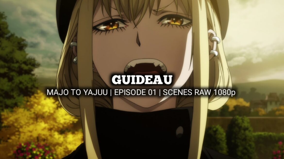 GUIDEAU SCENES | MAJO TO YAJUU | Episode 01 | Scenes RAW 1080p