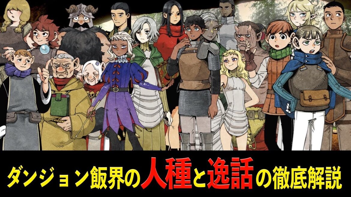 ダンジョン飯界の人種と逸話の徹底解説