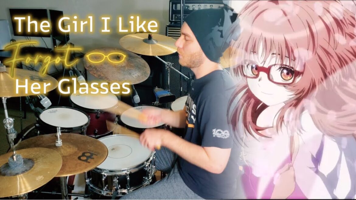 The Girl I Like Forgot Her Glasses OP | Tsuzuri – NAME | Drum Cover