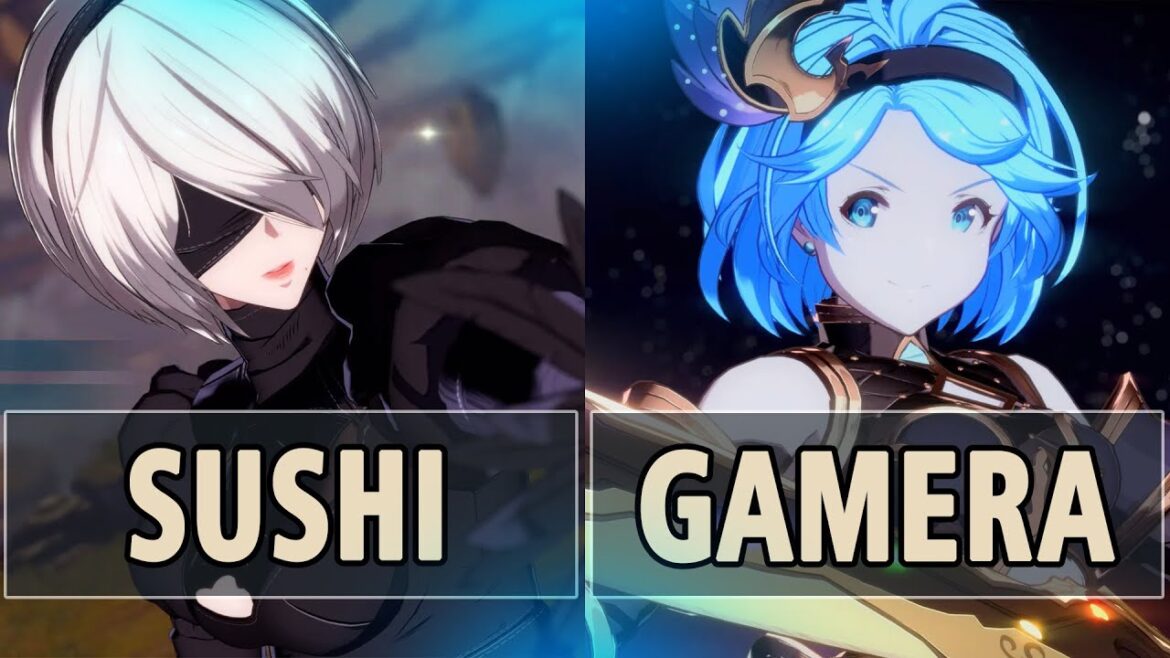 GBVSR: 🔥Sushi (2B) Vs Gamera (Djeeta)🔥| High Level Gameplay.