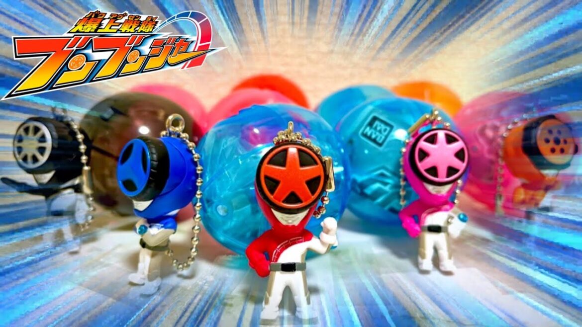 【新商品】爆上戦隊ブンブンジャーのレッドが欲しくてガチャガチャを回してみたが…
