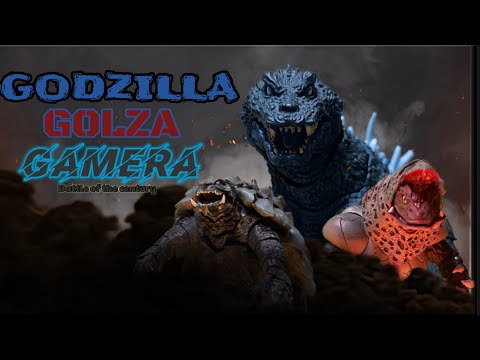 Godzilla Vs Golza Vs Gamera Kaiju Crisis