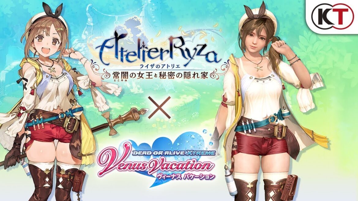 【DOAXVV】『ライザのアトリエ ~常闇の女王と秘密の隠れ家~』コラボPV