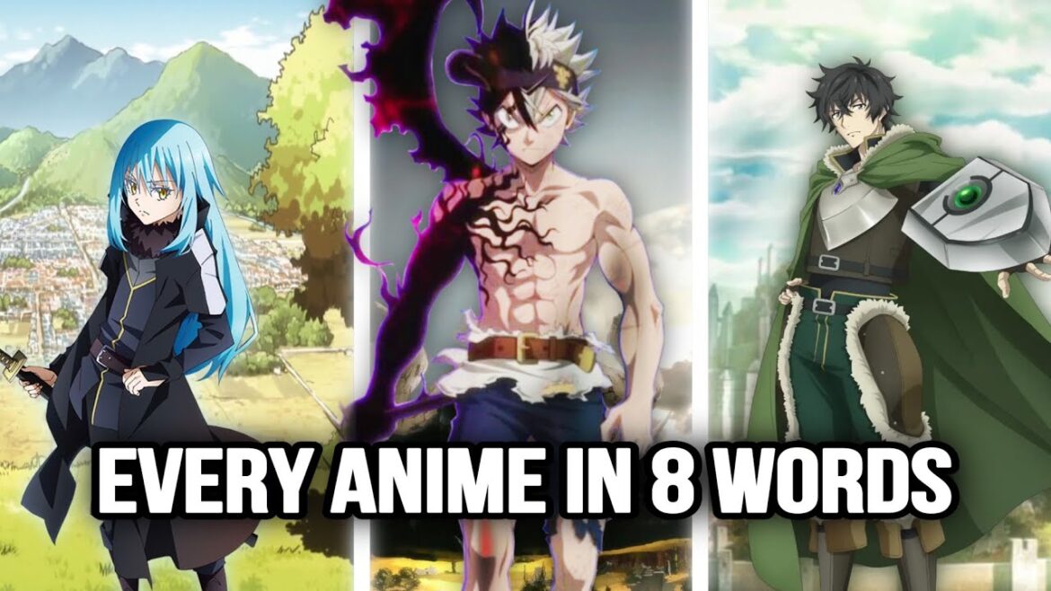 EVERY ANIME IN 8 WORDS 2