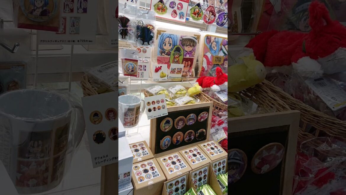 【🇯🇵旅日記】東京一番街:七つの大罪 黙示録の四騎士 放送記念POP UP SHOP #Shorts