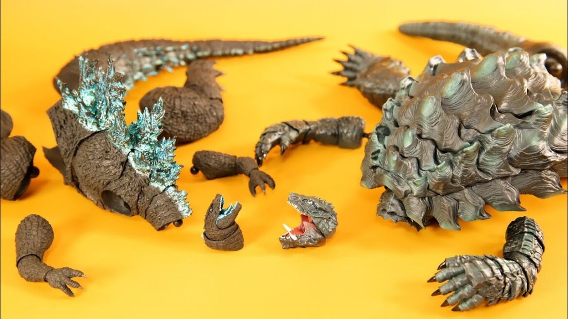 GAMERA & GODZILLA S.H.MonsterArts Disassembly