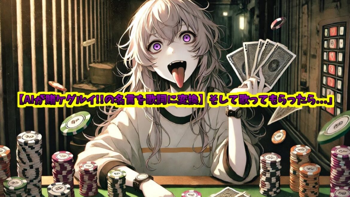 「🎶 【AIが『賭ケグルイ』の名言を歌詞に変換】そして歌わせてみた…」