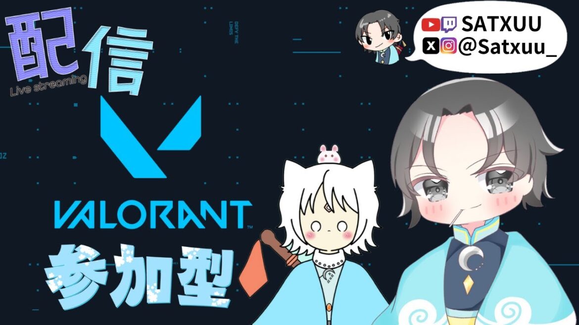 【PC:VALORANT】のんびり勇者のフィジカル強化!! 参加型 Twitch同時配信中