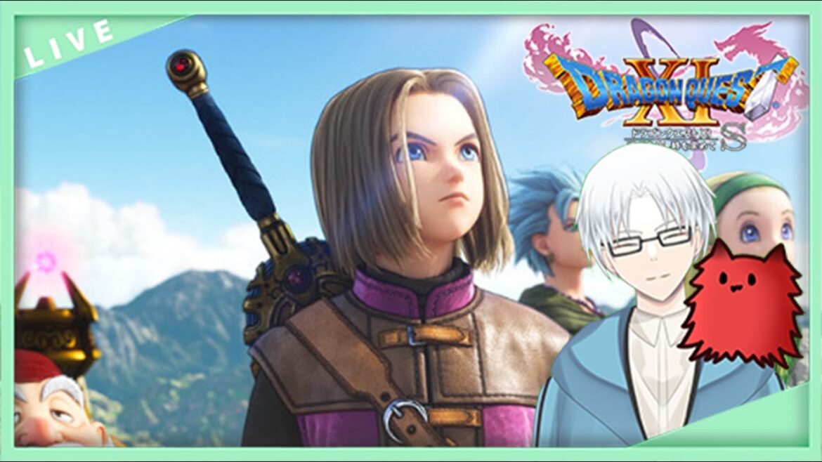 #22 十数年ぶりのドラクエ!! 勇者になりたいバケモノ2人で攻略!!【ドラゴンクエスト11s】※ネタバレあり