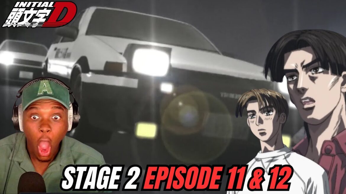 EIGHT-SIX VS. EIGHT-SIX!! TAKUMI VS WATARU!! | INITIAL D STAGE 2 EPISODES 11 & 12 REACTION VIDEO!