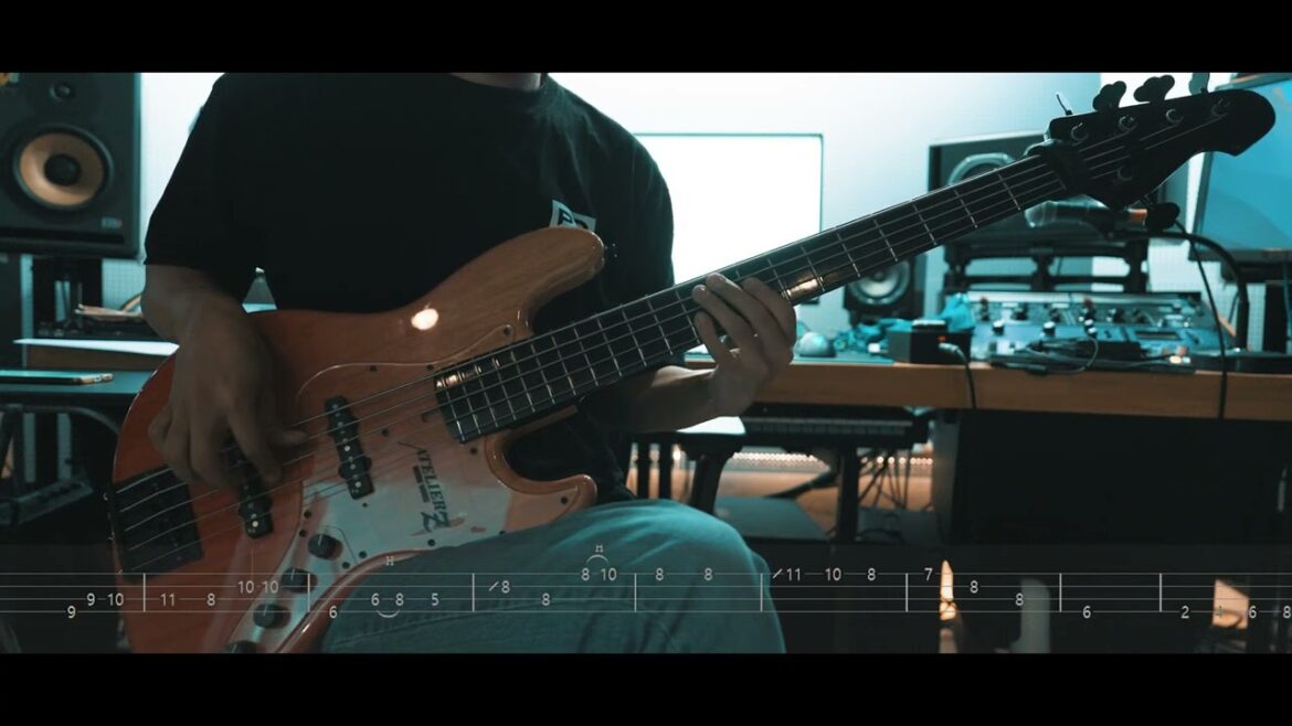 【TAB】緑黄色社会 – 花になって bass cover【薬屋のひとりごと OP】