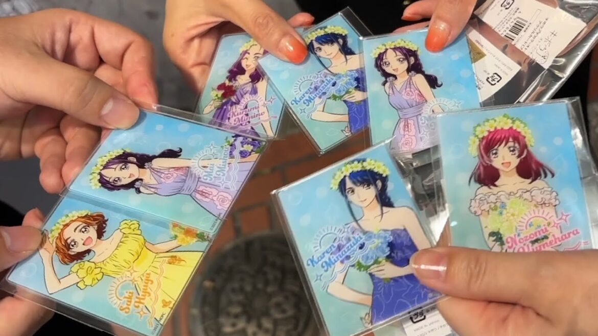 🎀プリキュア声優がドンキコラボのアクリルカードを開封!【樹元オリエ/榎本温子/イトイシュン】