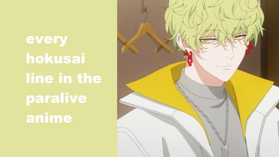 every hokusai line in the paradox live anime