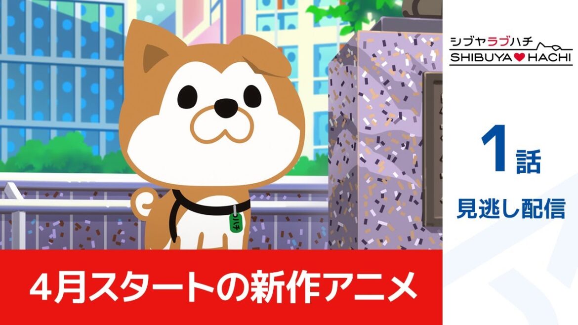 【公式】★4月新作アニメ見逃し配信★「SHIBUYA♡HACHI」第1話期間限定本編配信