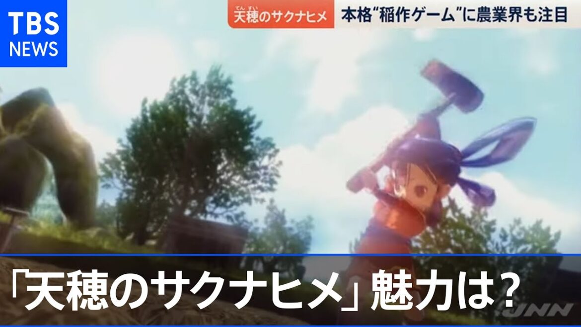 “稲作ゲーム”が大人気 「天穂のサクナヒメ」の魅力【news23】