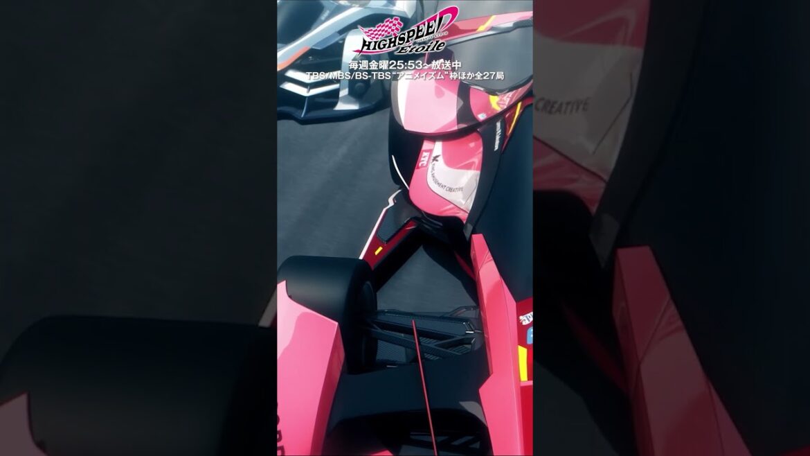 「お見事･･･、―だが追い付く、ではね･･･」#ハイスピードエトワール 第1話より