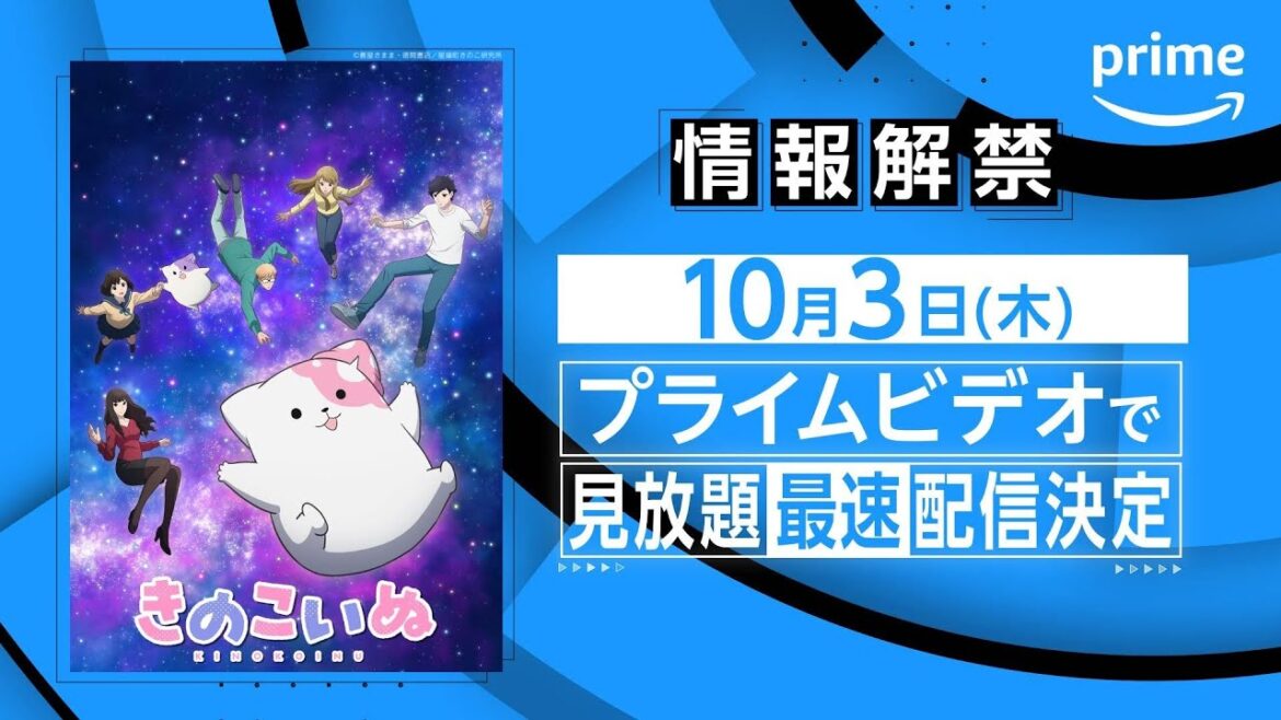 『きのこいぬ』情報解禁｜プライムビデオ