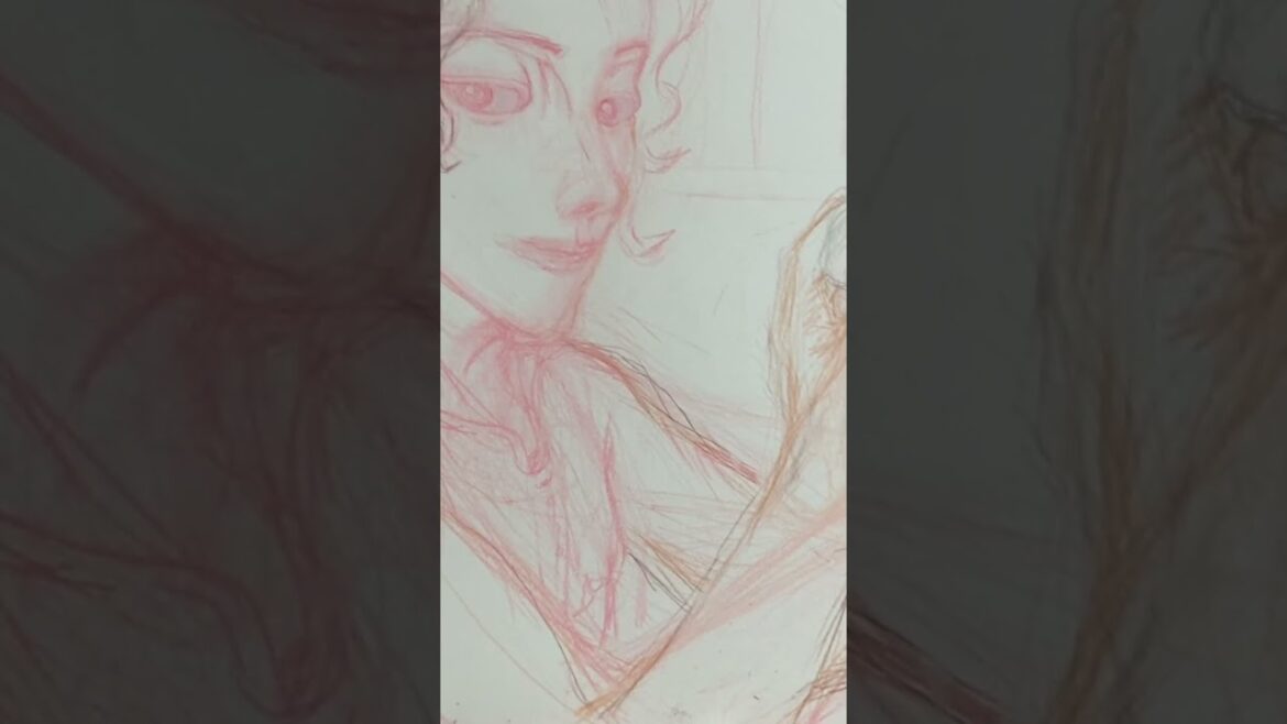 バーテンダー無惨様を描く②／アニメ「バーテンダー神のグラス」佐々倉様から手をお借りしました。