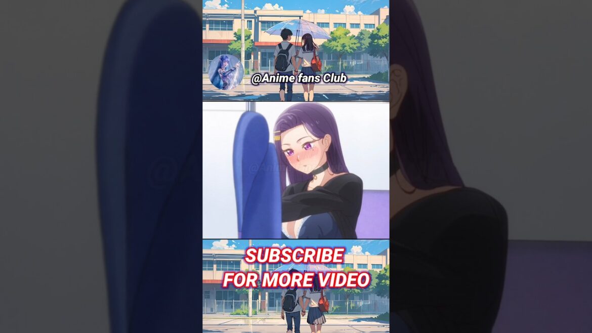Finally he saw the heaven ❤️ | hokkaido gals are super adorable #shorts #anime
