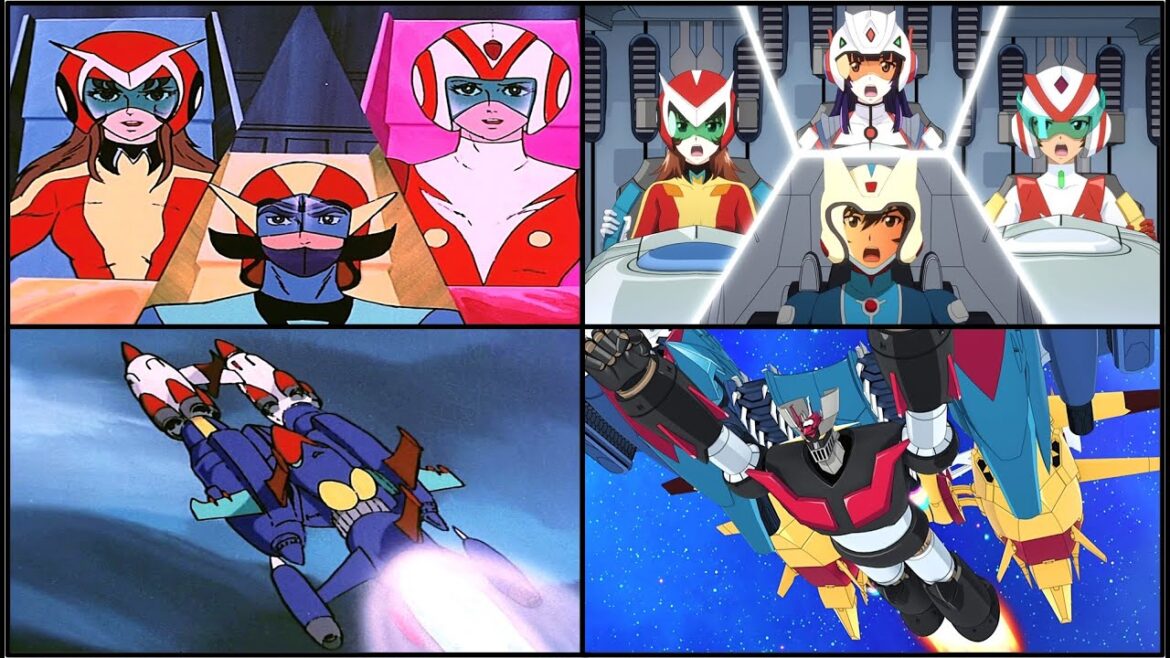 Grendizer U: Mazinger X Cosmo Special Launch Comparison [グレンダイザーU UFOロボ マジンガーX コズモスペシャル 出撃 比較 1975]