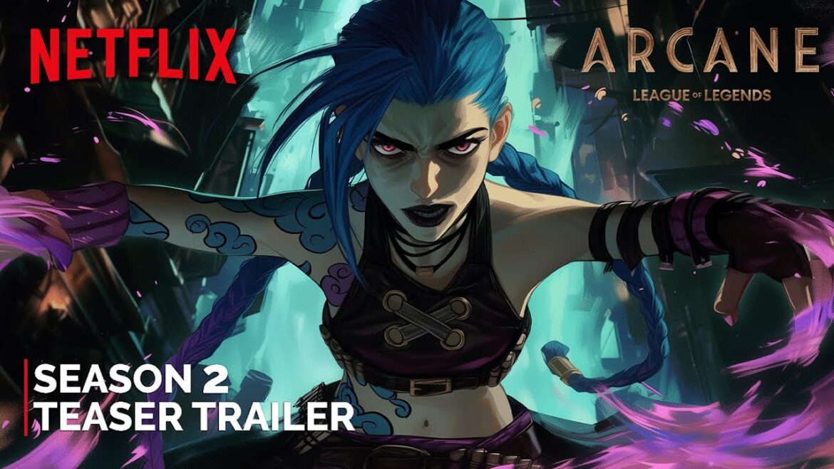 Arcane Season 2 - Teaser Trailer | NETFLIX | League of Legends (November 2024)