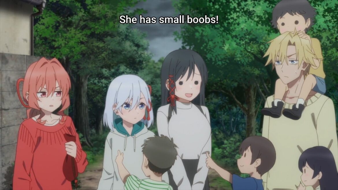 She has small OPPAI 😂😂😂  | Tying the Knot with an Amagami Sister |  甘神さんちの縁結び | Ep 2