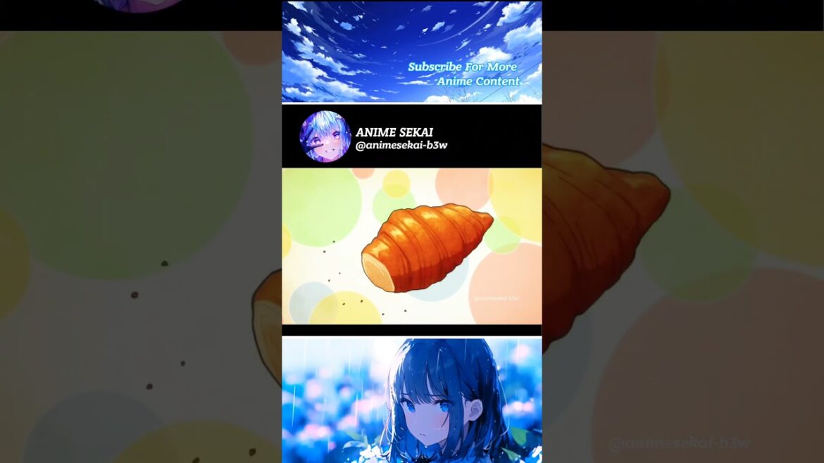 We are couples bound by croissants 😂 | #shorts #anime #animeedit