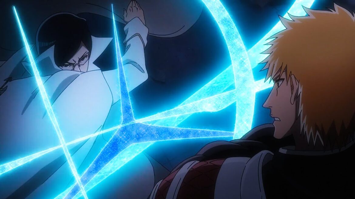 Ichigo vs Ishida [4K-60fps] - BLEACH 千年血戦篇 相剋譚 - Eps4