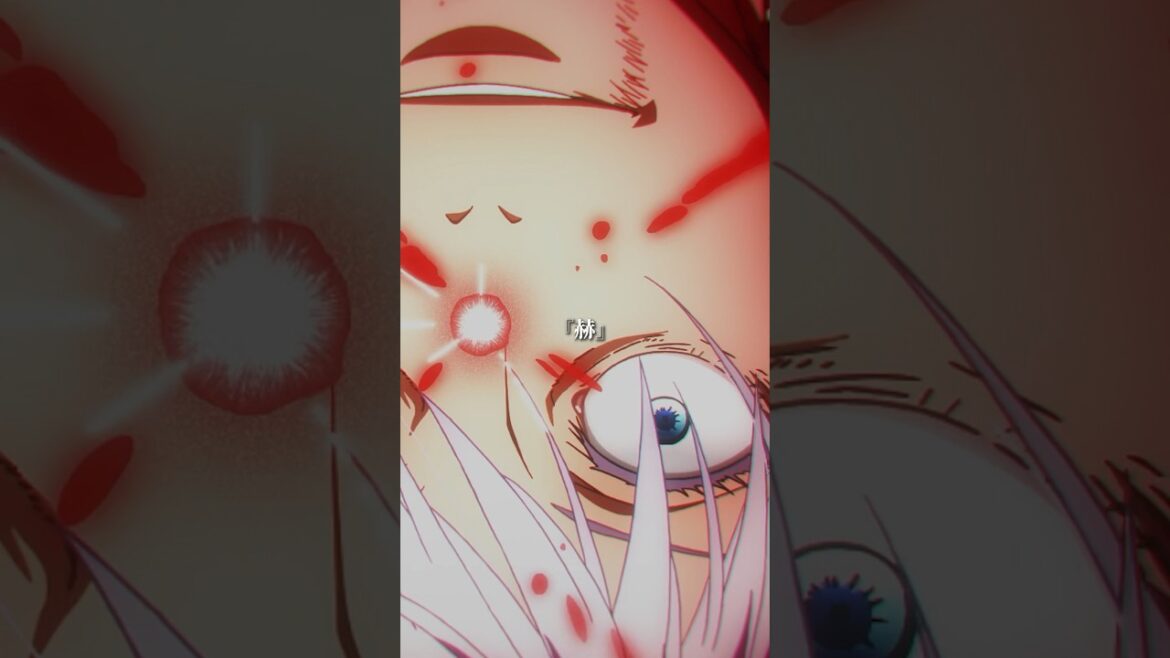 「術式反転『 赫』」from「#呪術廻戦 」第28話 #jujutsukaisen #五条悟