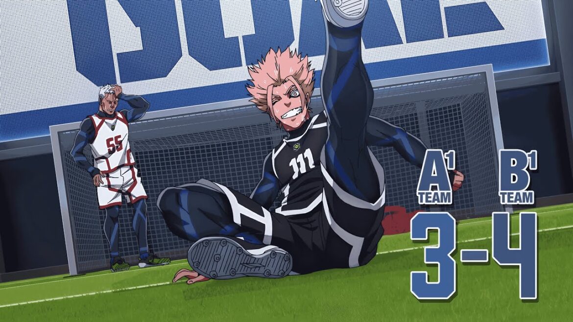 Shidou's Spinning Banana Shot Goal | Blue Lock Season 2 Episode 3 | ブルーロック vs U-20